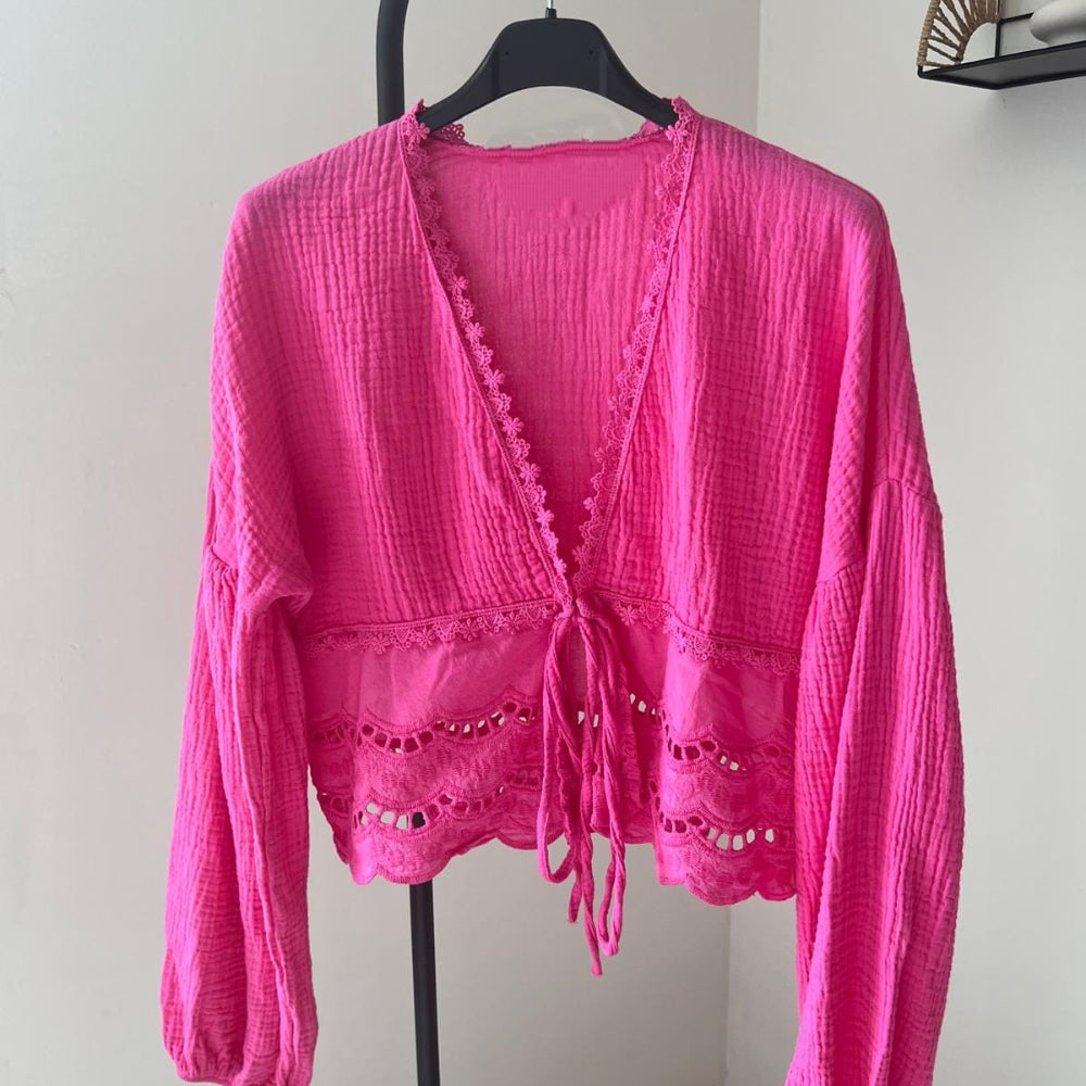 blouse-rose-gaz-de-coton_noeud-dentelle