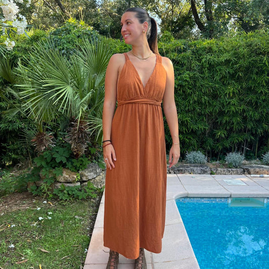 La robe terracota